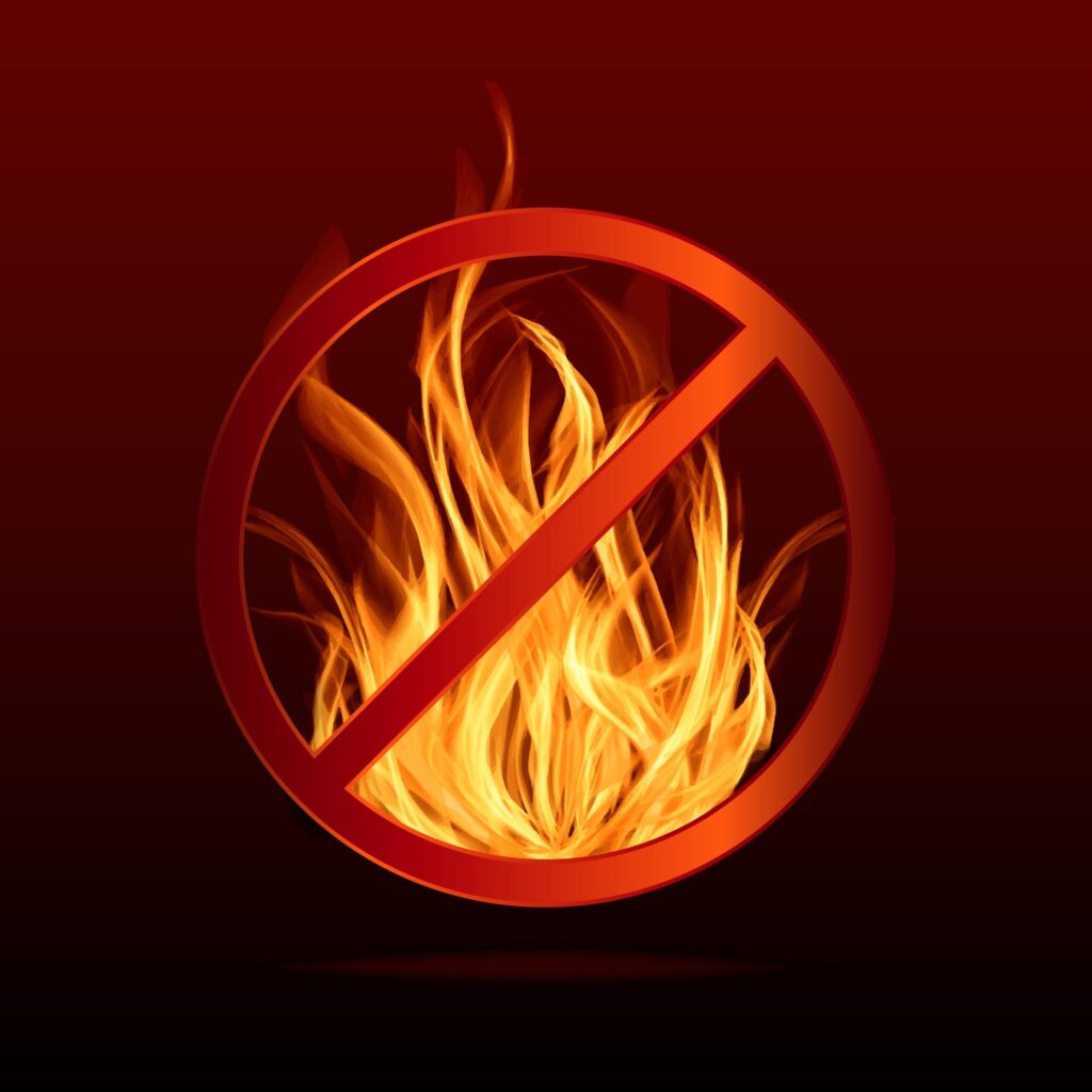 BURNING BAN IN EFFECT UNTIL FURTHER NOTICE – Town of Cottage Grove